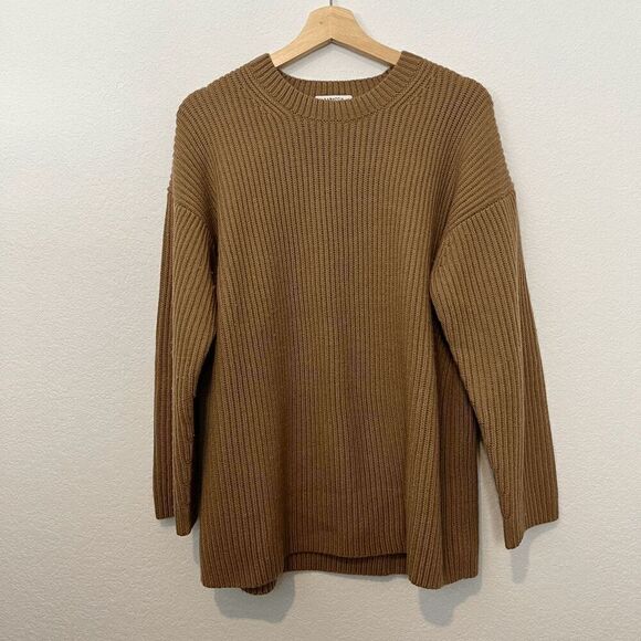 Aritzia Babaton Merino Wool Crew Neck Sweaterford Sweater Women's Size XS - Picture 2 of 8